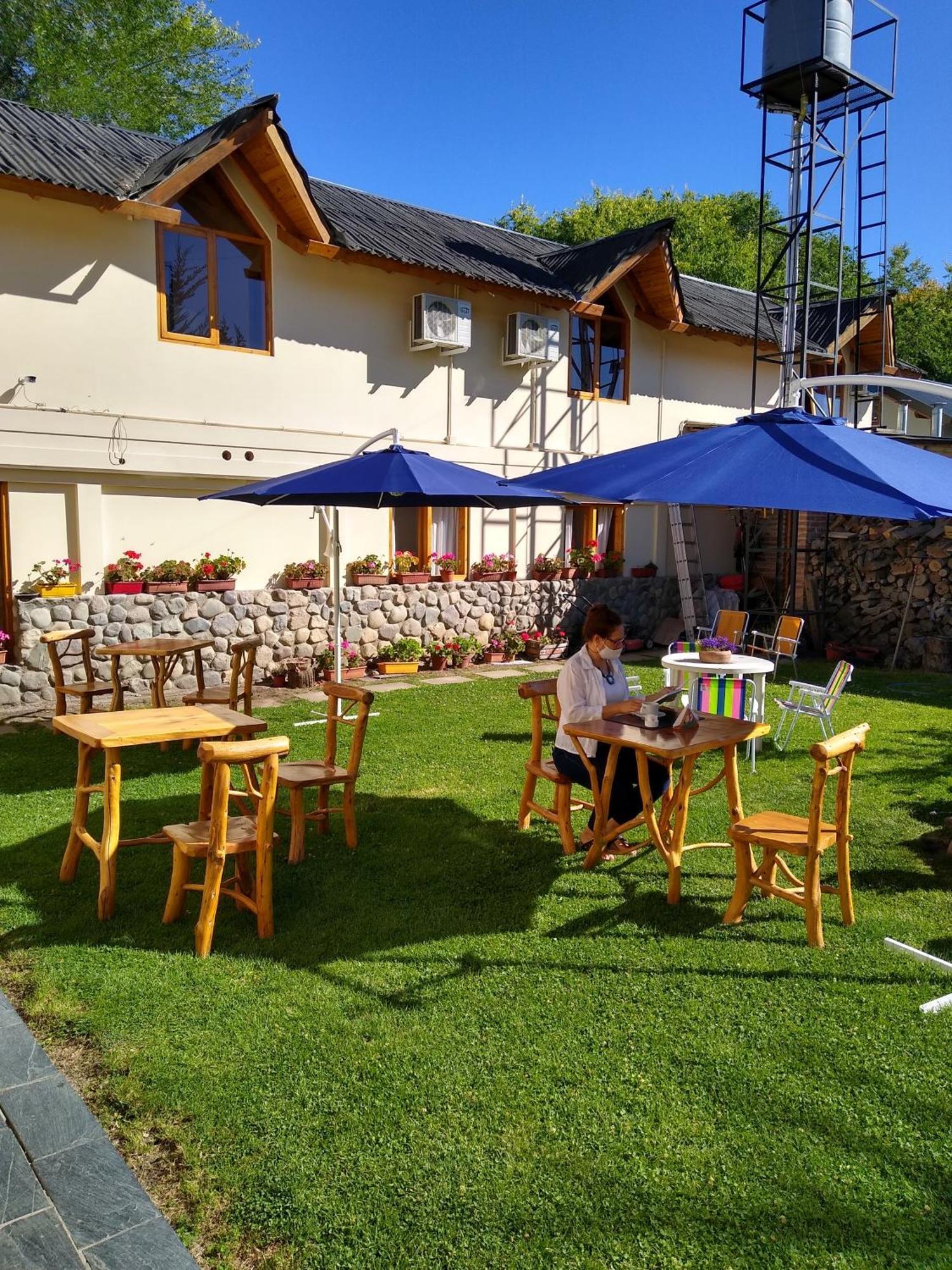 Hotel Y Cabanas Casa De Piedra Trevelín Zewnętrze zdjęcie